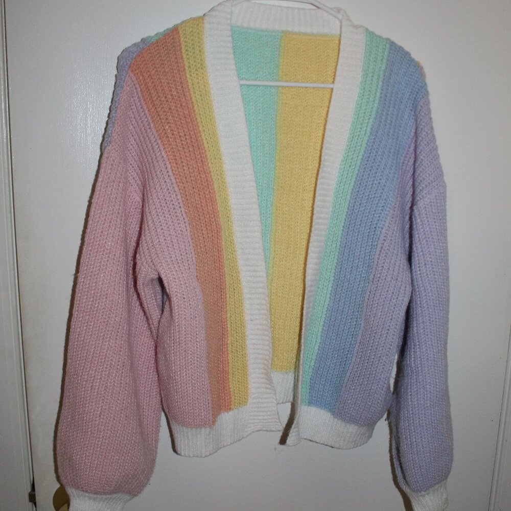 Pastel Colored Cardigan - Picture 1 of 2